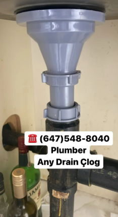Plumber✅Clogged Drain?☎️(647)548-8040 SameDay